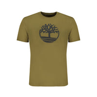 Timberland Verde Cotton Men's T-Shirt