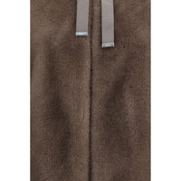 Herno Brown Polyester Full-Length Jacket
