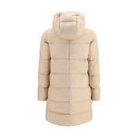 Herno Beige Polyester Full-Length Jacket