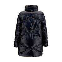 Herno Black Goose Down Full-Length Jacket