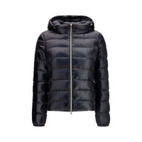 Herno Black Polyamide Full-Length Jacket