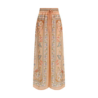 Zimmermann Multicolor Silk Casual Pants