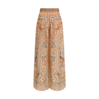 Zimmermann Multicolor Silk Casual Pants