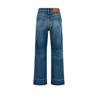 Chloé Blue Cotton Bootcut Jeans