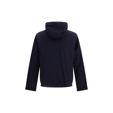 Herno Blue Goose Down Full-Length Jacket