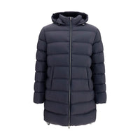 Herno Black Polyamide Full-Length Jacket