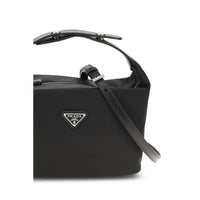 Prada Black Recycled Polyamide Shoulder Bag