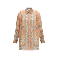 Zimmermann Multicolor Silk Pattern Shirt