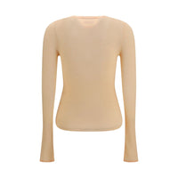 Chloé Orange Wool Oves Aries Sweatshirt