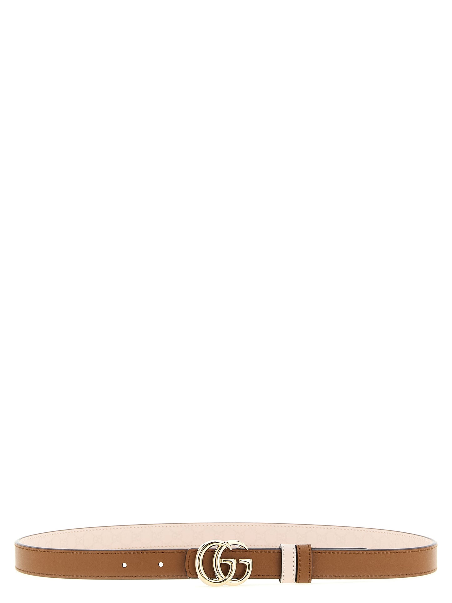 Gucci Multicolor Calfskin Thin Belt