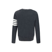 Thom Browne Gray Wool Oves Aries Sweatshirt