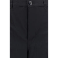 Rick Owens Black Wool Oves Aries Dress Pants