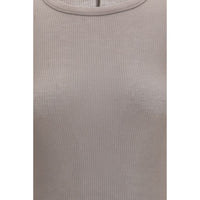 Rick Owens Gray Viscose Long Sleeve T-Shirt