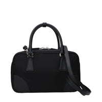 Prada Black Fabric Handbag