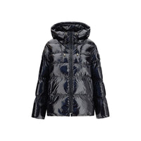 PINKO Black Polyamide Full-Length Jacket