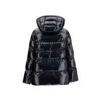 PINKO Black Polyamide Full-Length Jacket