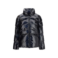 PINKO Black Polyamide Full-Length Jacket