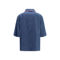 Valentino Garavani Blue Denim Shirt