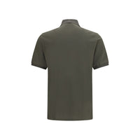 Brunello Cucinelli Bicolor Cotton Polo Shirt