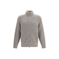 Brunello Cucinelli Gray Cashmere Cardigan