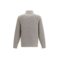 Brunello Cucinelli Gray Cashmere Cardigan