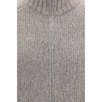 Brunello Cucinelli Gray Cashmere Cardigan