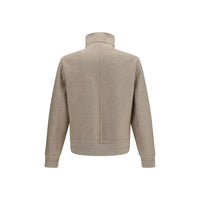Brunello Cucinelli Beige Cashmere Full-Length Jacket