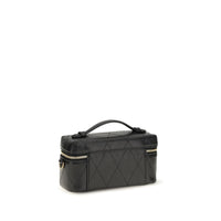 Tory Burch Black Calf Leather Bos Taurus Wallet
