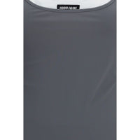Miu Miu Gray Recycled Polyamide Casual Dress