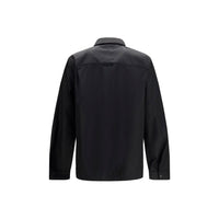 Prada Black Recycled Polyamide Dress Shirt