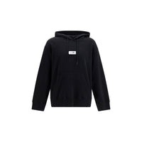 MM6 Black Cotton Sweatshirt