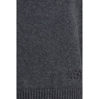 MM6 Gray Wool Oves Aries Sweatshirt