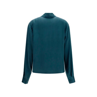 Tom Ford Blue Silk Shirt
