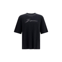Jacquemus Black Cotton T-Shirt