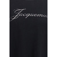 Jacquemus Black Cotton T-Shirt