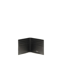 Ferragamo Black Calf Leather Bos Taurus Wallet