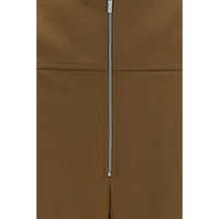 Ferragamo Brown Wool Oves Aries Casual Pants