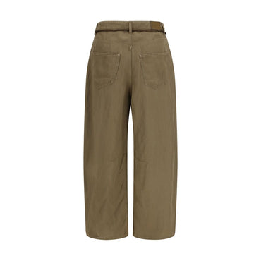 Giorgio Armani Bicolor Copper Casual Pants