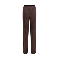 Tom Ford Brown Silk Casual Pants