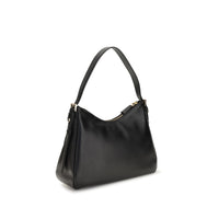 Prada Black Calf Leather Bos Taurus Shoulder Bag