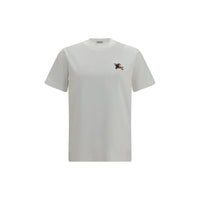 Burberry White Cotton T-Shirt