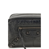 Balenciaga Black Lamb Ovis Aries Aries Wallet