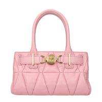 Versace Pink Leather Handbag