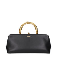 Jil Sander Black Leather Handbag