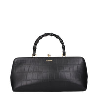 Jil Sander Black Leather Handbag