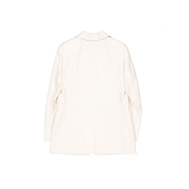 Brunello Cucinelli White Virgin Wool Blazer