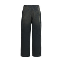 Maison Margiela Gray Cotton Casual Pants