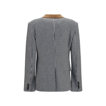 Tom Ford Multicolor Cashmere Full-Length Jacket