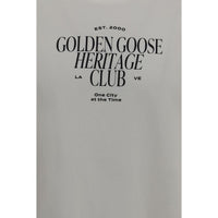 Golden Goose White Cotton T-Shirt