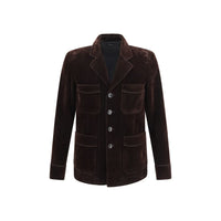 Tom Ford Brown Cotton Blazer